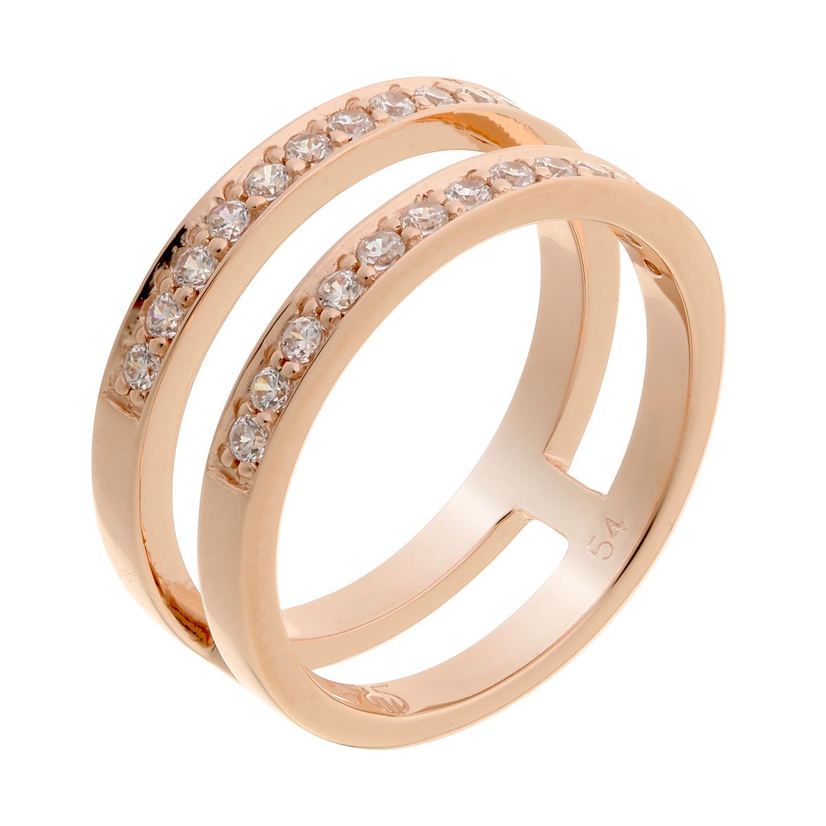 Orphelia Damen-Ring Sterling-Silber 925, Rosé ZR-7124/RG