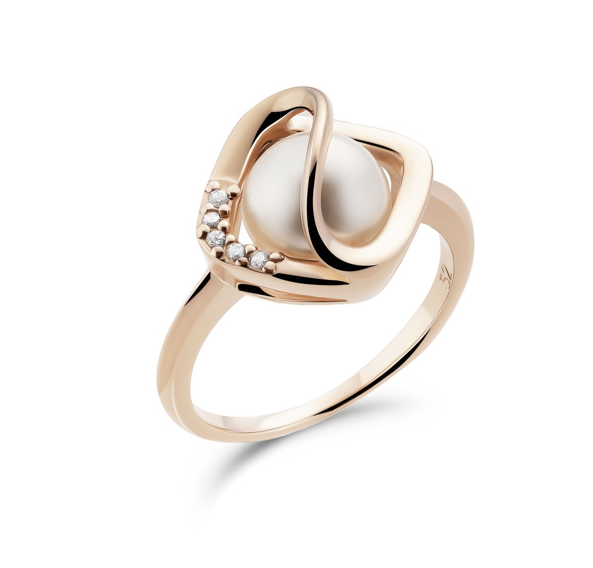 Orphelia Damen-Ring Sterling-Silber 925, Rosé ZR-7471/RG