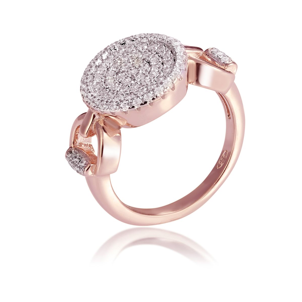 Orphelia Damen-Ring Sterling-Silber 925, Rosé, ZR-7420