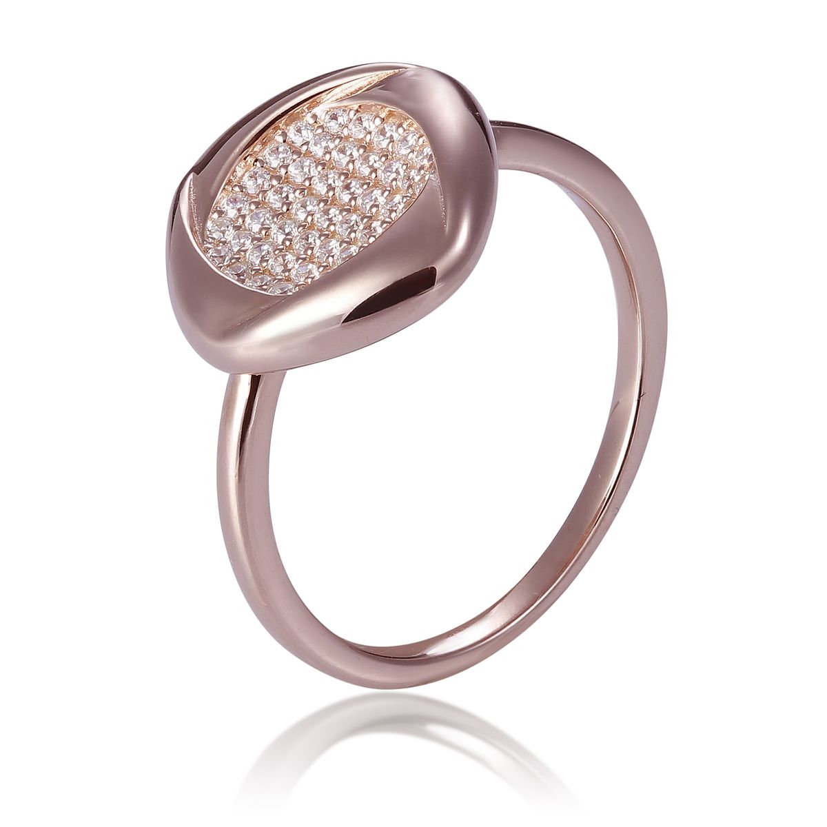 Orphelia Damen-Ring Sterling-Silber 925, Rosé, ZR-7442