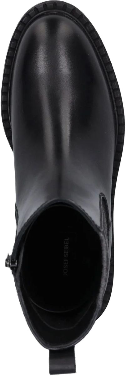 Klassische schwarze Chelsea Boots aus Leder