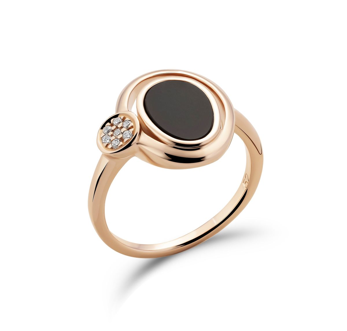 Orphelia Damen-Ring Sterling-Silber 925, Rosé, ZR-7470