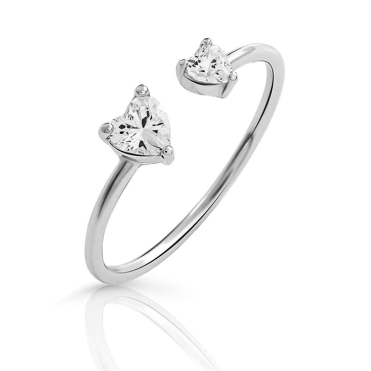 Orphelia „Dazzle“ Damen-Ring aus 925er Sterlingsilber – Silber ZR-7533