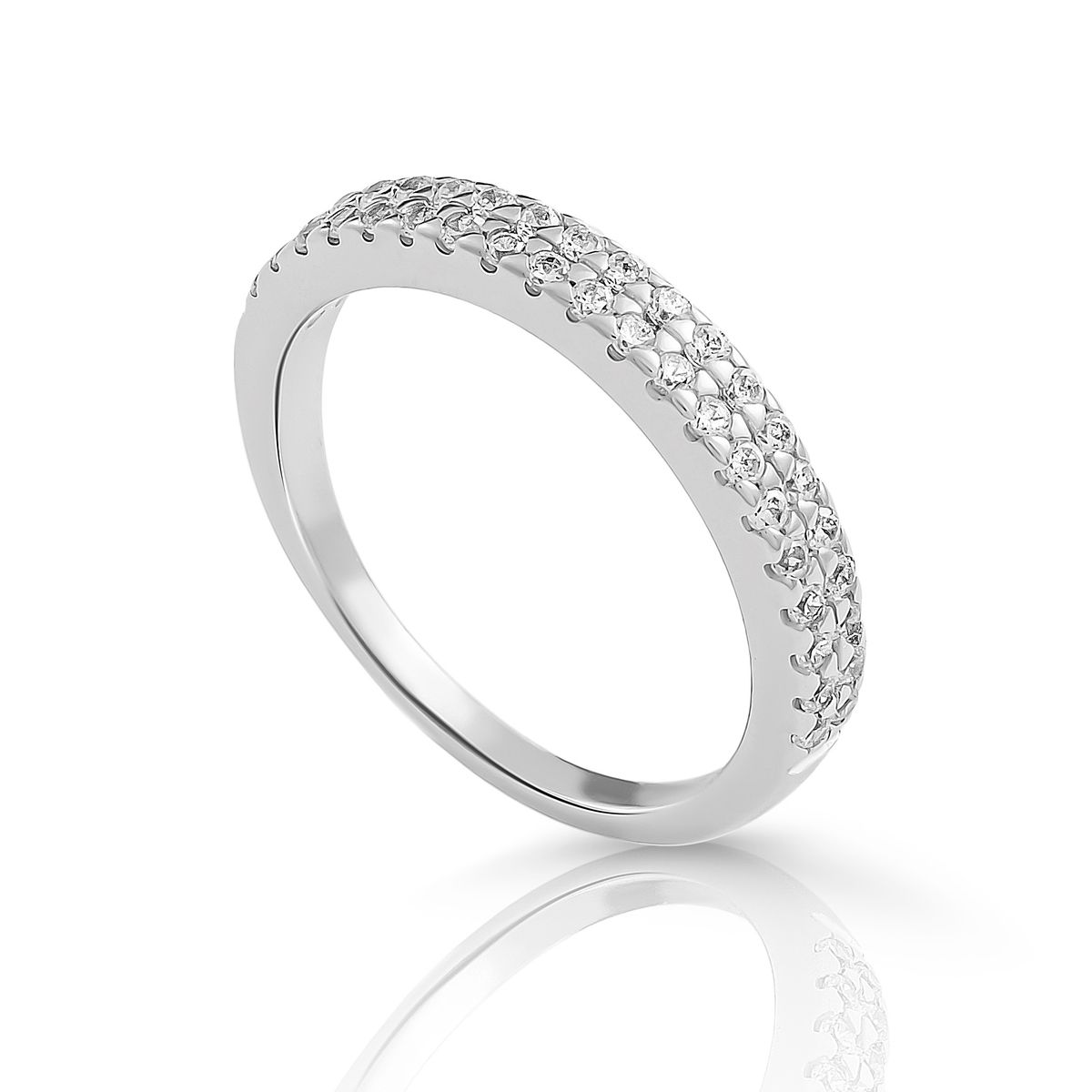 Orphelia „Glam“ Damen-Ring aus 925er Sterlingsilber – Silber ZR-7536