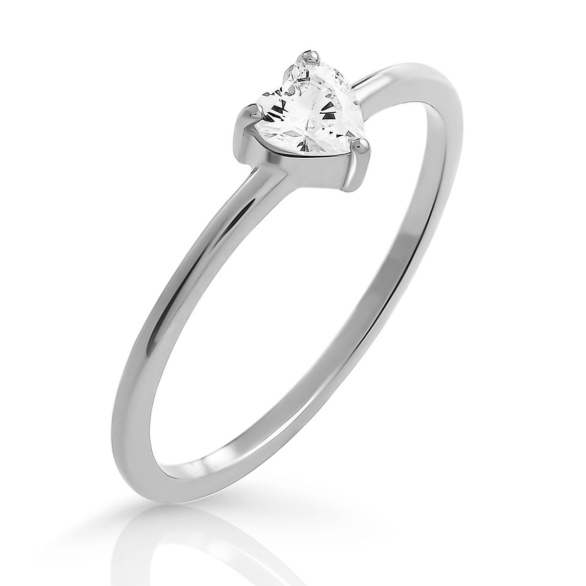 Orphelia „Love“ Damen-Ring aus 925er Sterlingsilber – Silber ZR-7531