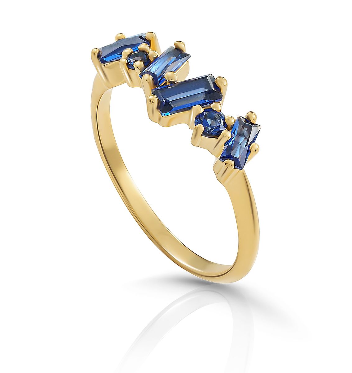 Orphelia „Novel“ Damen-Ring aus 925er Sterlingsilber – Gold ZR-7534