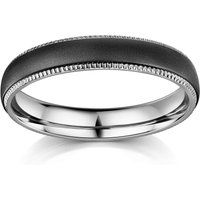 Zeeme Stainless Steel Ring Edelstahl matt/glanz