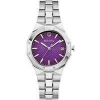 Bulova Prestige Damen Silberuhr 96M168
