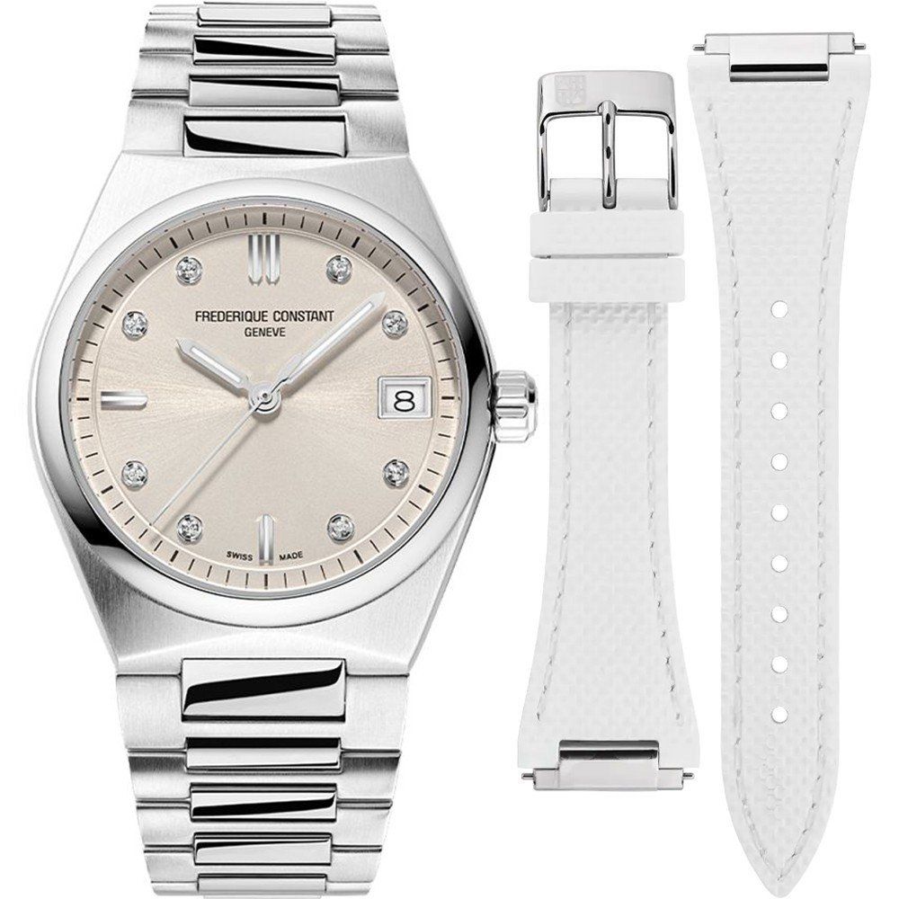 Frédérique Constant Highlife Damen Silber Uhr FC-240BGD2NH6B
