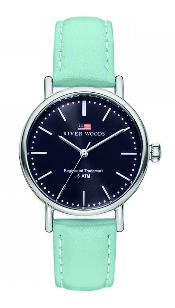River Woods Oswego Blau Damen Armbanduhr RW340026