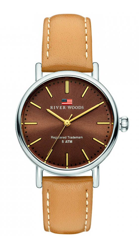 River Woods Oswego Braun Damen Armbanduhr RW340014