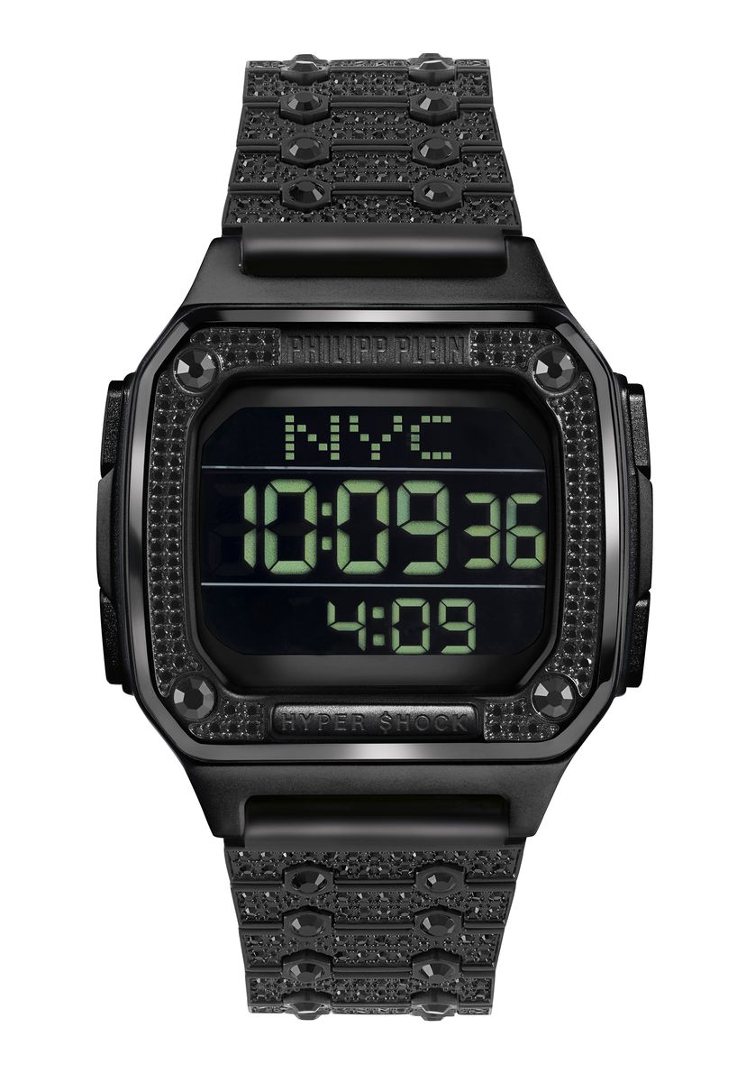 Philipp Plein Hyper $hock Schwarz Damen Armbanduhr PWHAA1421