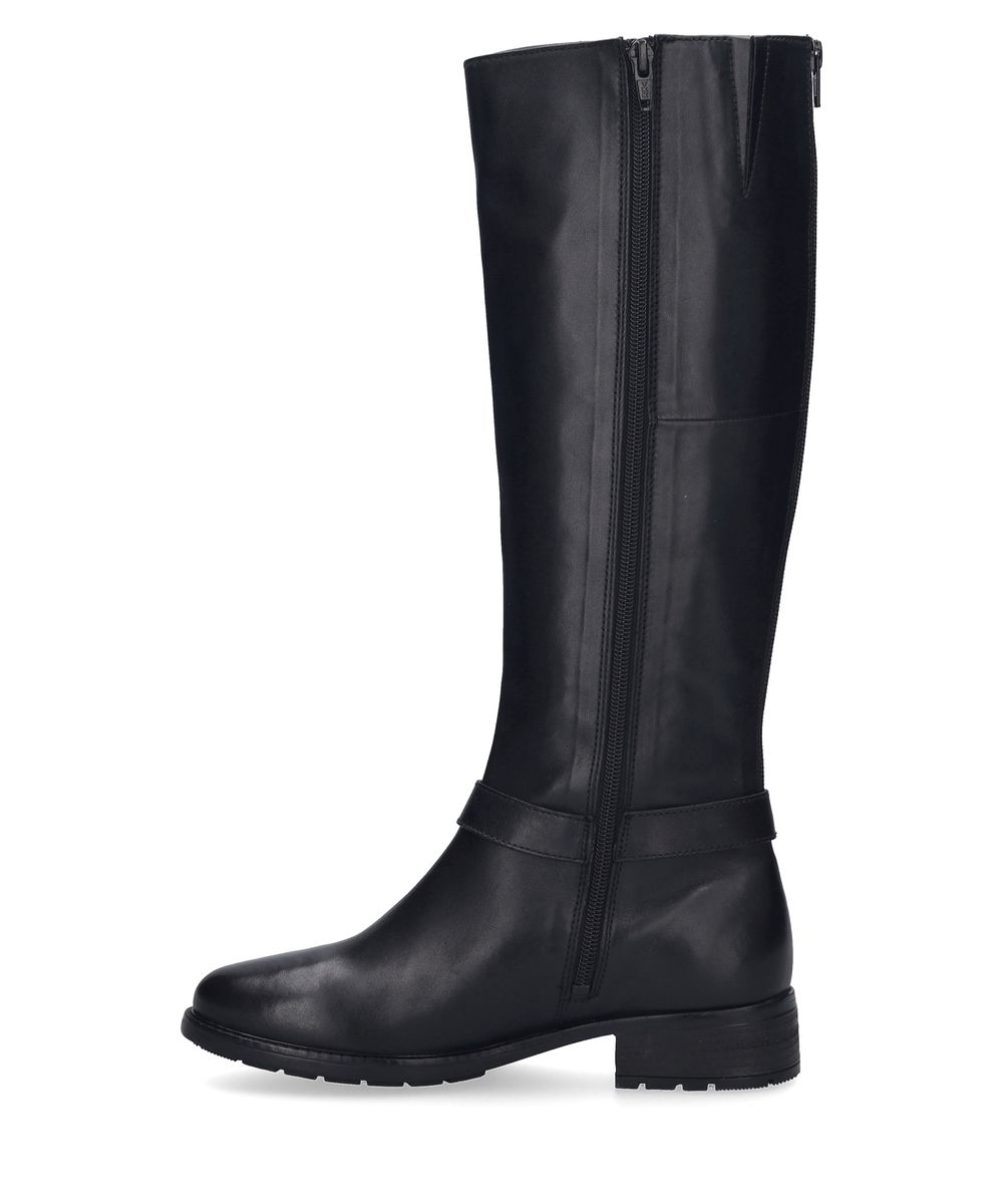 Klassischer kniehoher Reitstiefel aus Leder