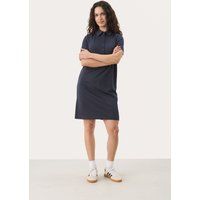 Jerseykleid Gerade Passform blue navy