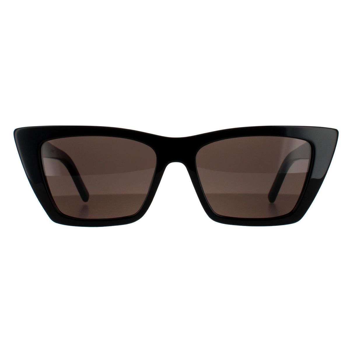 Saint Laurent Katzenaugen Damen Sonnenbrille Schwarz Grau