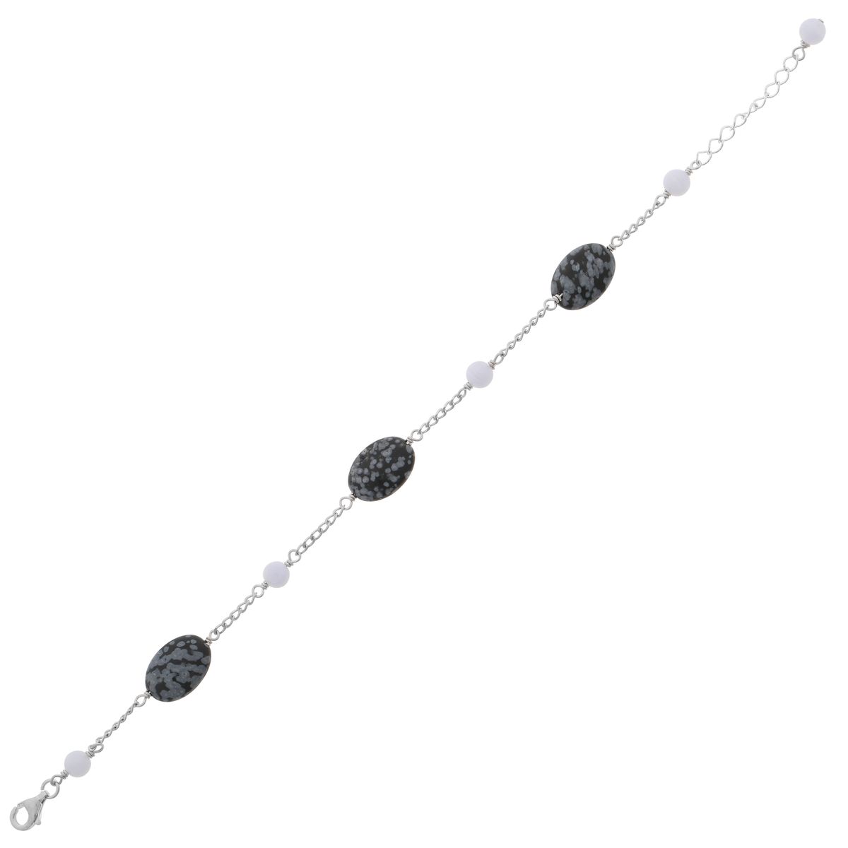 Orphelia Damen 925 Sterling Silber Armband - Silber ZA-1737