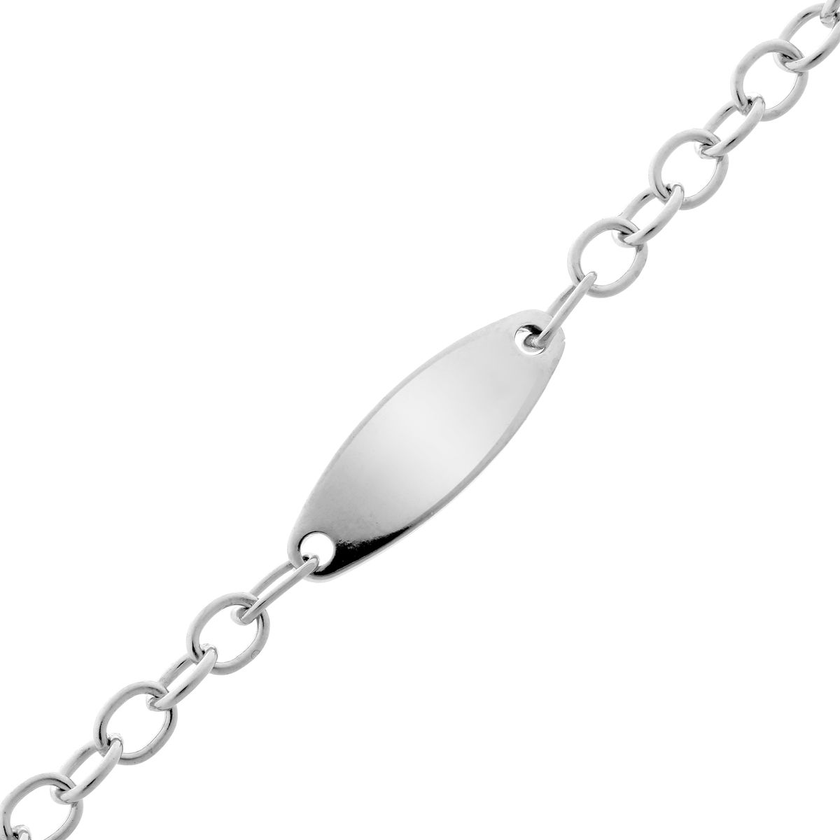 Minimalistisches ID-Kettenarmband