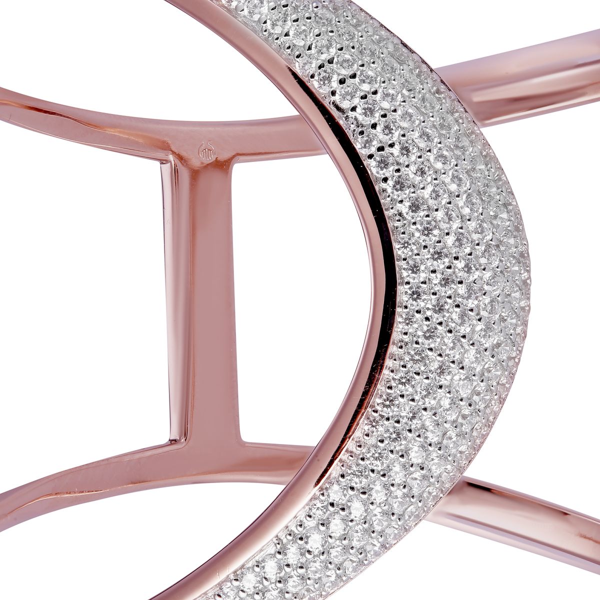 Orphelia Damen-Armband aus 925er Sterlingsilber, Rosé, ZA-7407