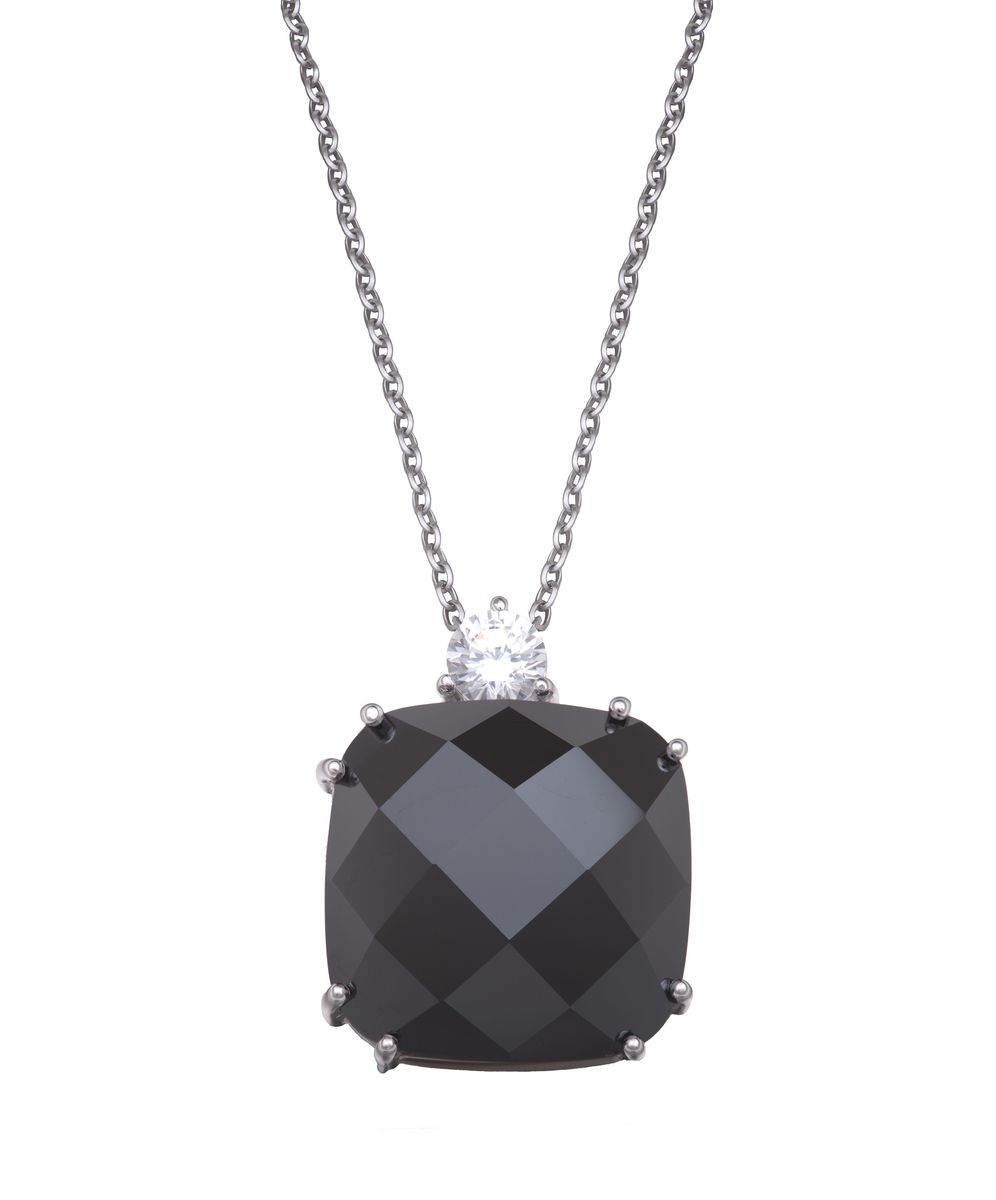 Orphelia Damen-Kette aus 925er Sterlingsilber mit Anhänger – Silber ZH-4552