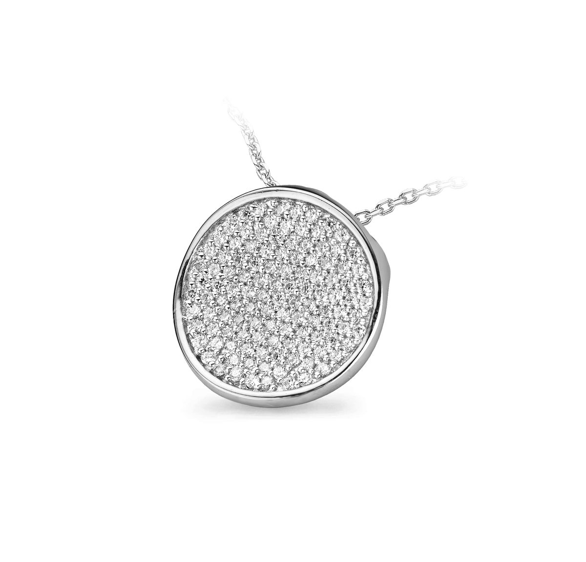 Orphelia Damen-Kette aus 925er Sterlingsilber mit Anhänger – Silber ZH-4722