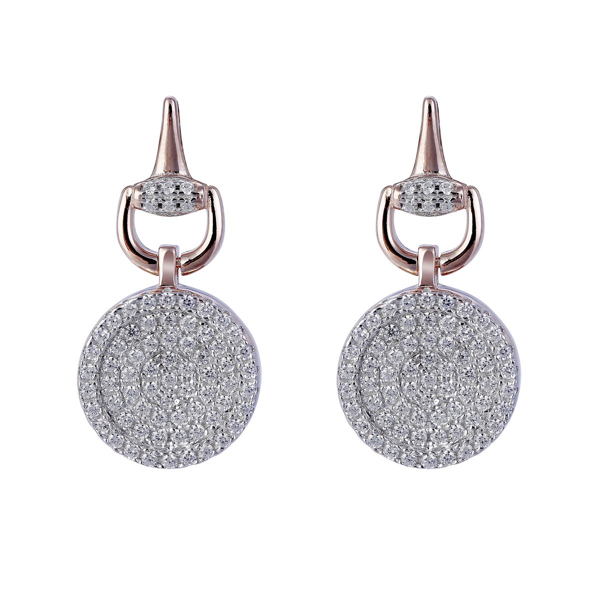 Orphelia 'Alisia' Tropfenohrringe aus 925er Sterlingsilber für Damen - Rosé ZO-7420
