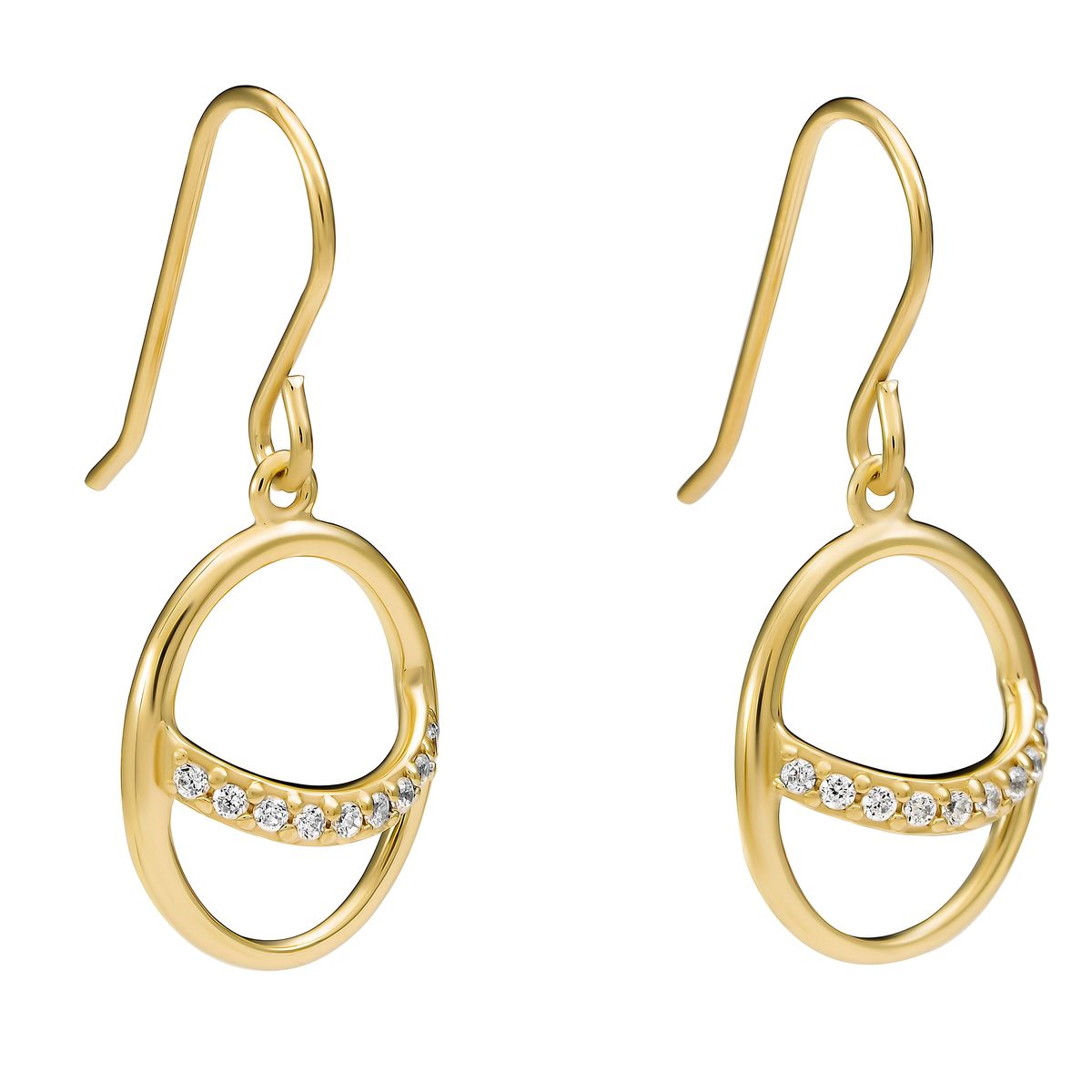 Orphelia 'Amaliada' Tropfenohrringe aus 925er Sterlingsilber für Damen - Gold ZO-7572