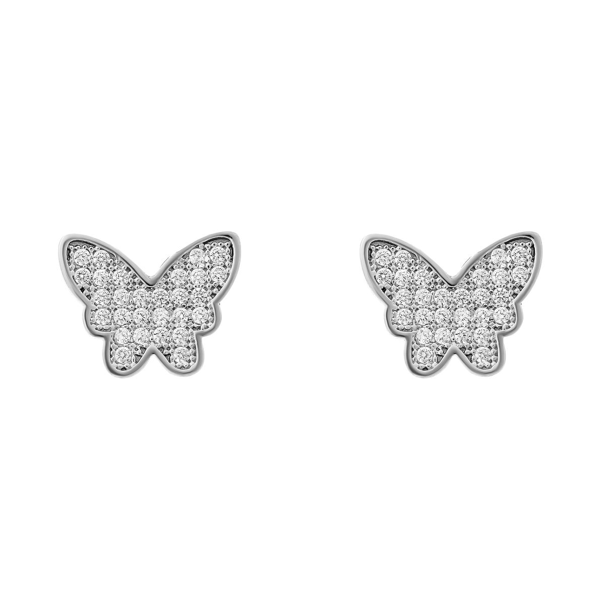 Orphelia 'Amaya' Ohrstecker für Damen aus 925er Sterlingsilber - Silber ZO-7316