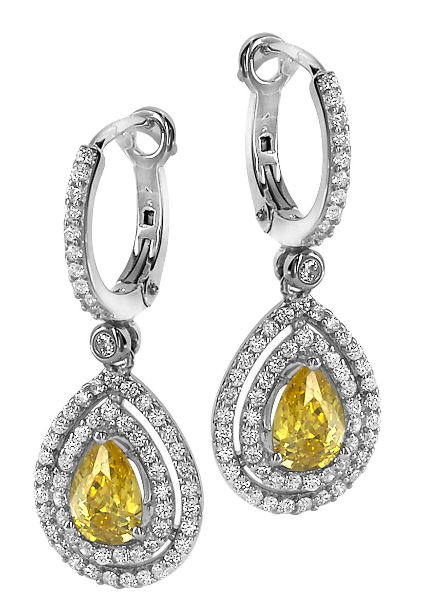 Orphelia 'Ellen' Damen 925 Sterling Silber Ohrhänger - Silber ZO-7048