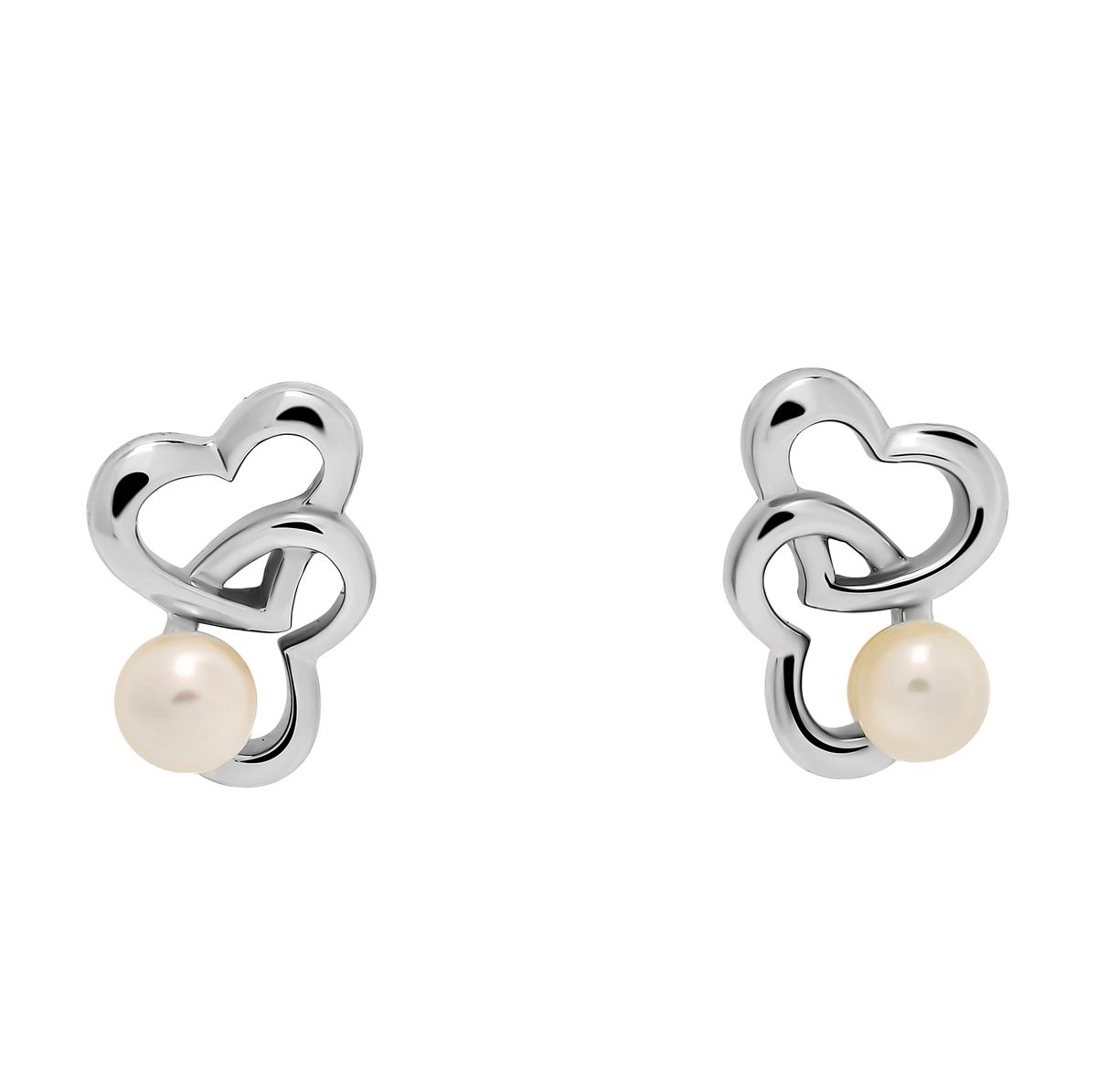 Orphelia 'Lili' Ohrstecker für Damen aus 925er Sterlingsilber - Silber ZO-7513