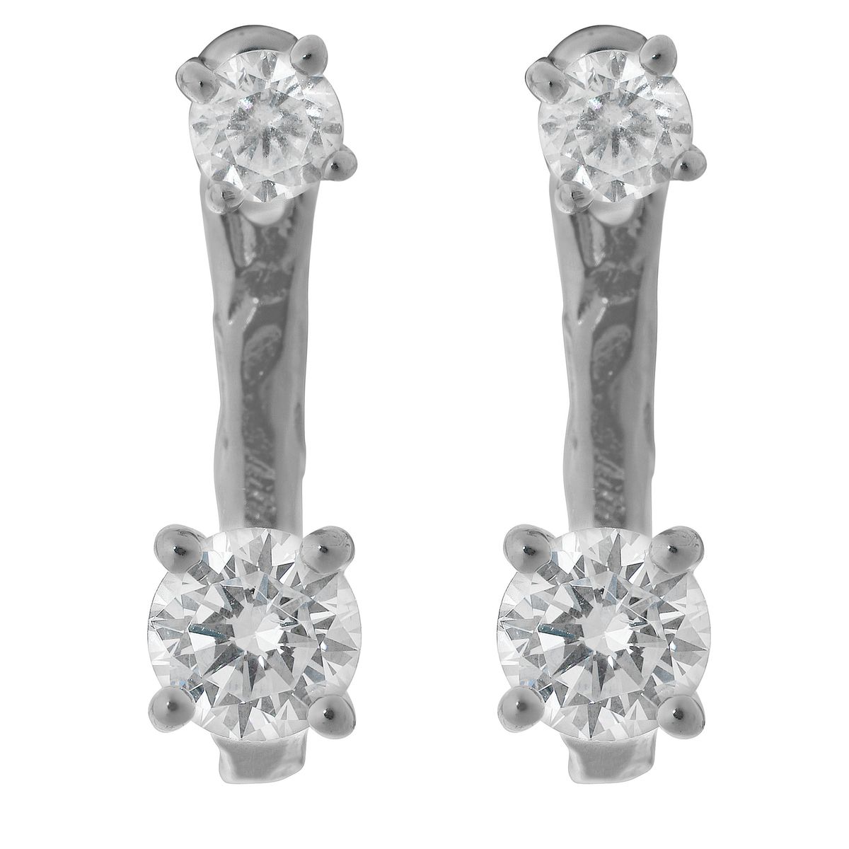 Orphelia 'Lykke' Tropfenohrringe aus 925er Sterlingsilber für Damen - Silber ZO-7128