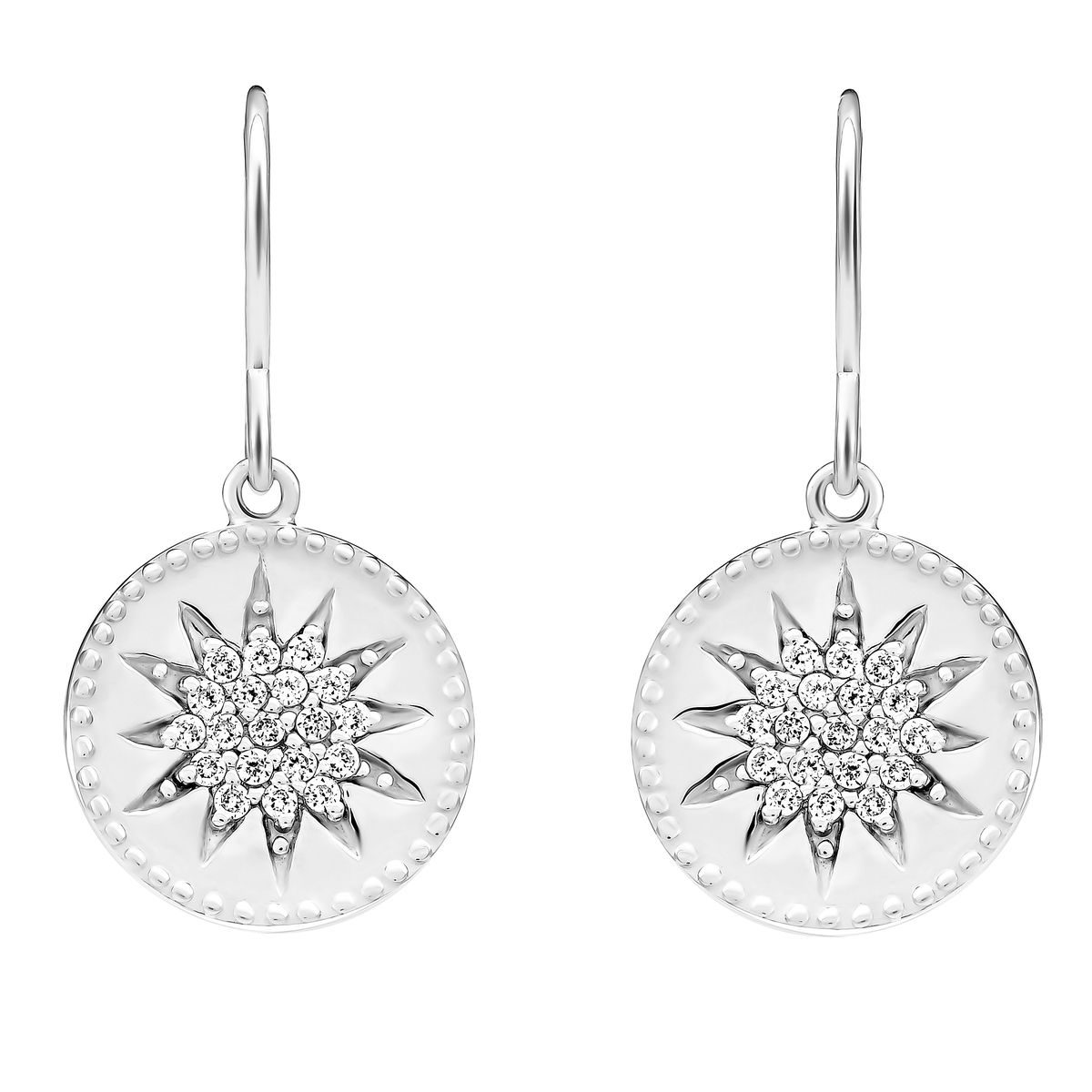 Orphelia 'Shine' Tropfenohrringe aus 925er Sterlingsilber für Damen - Silber ZO-7576