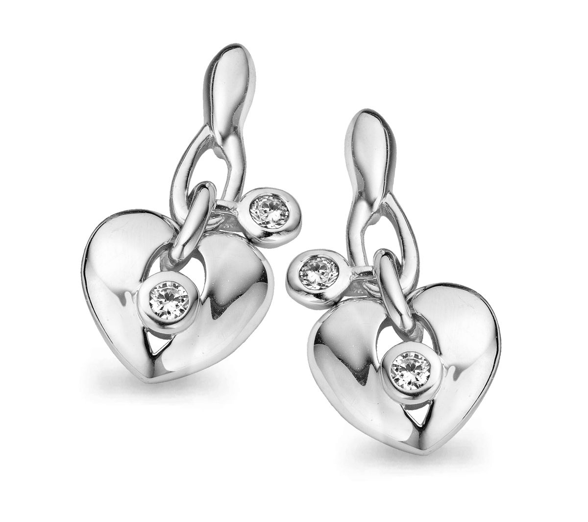 Orphelia Damen 925 Sterling Silber Ohrhänger - Silber ZO-5121