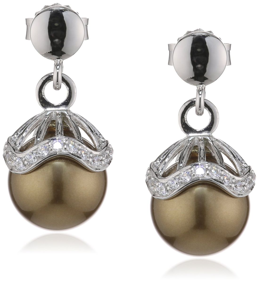 Orphelia Damen-Ohrhänger aus 925er Sterlingsilber – Silber ZO-5028