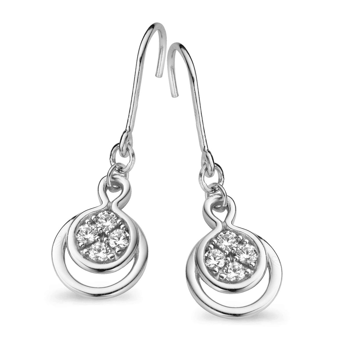 Orphelia Damen-Ohrhänger aus 925er Sterlingsilber – Silber ZO-5119