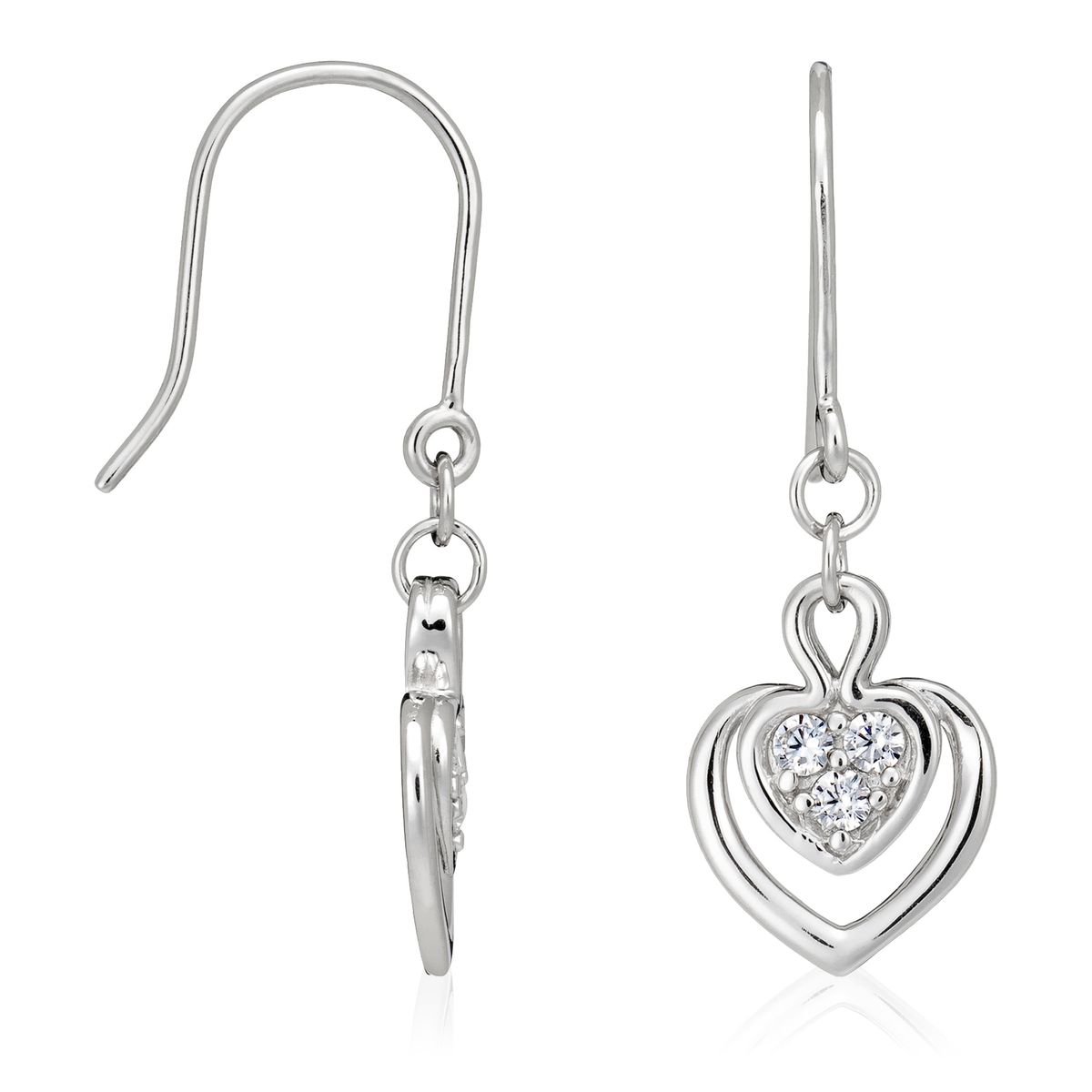 Orphelia Damen-Ohrhänger aus 925er Sterlingsilber – Silber ZO-5120