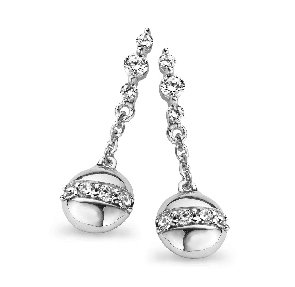 Orphelia Damen-Ohrhänger aus 925er Sterlingsilber – Silber ZO-5108