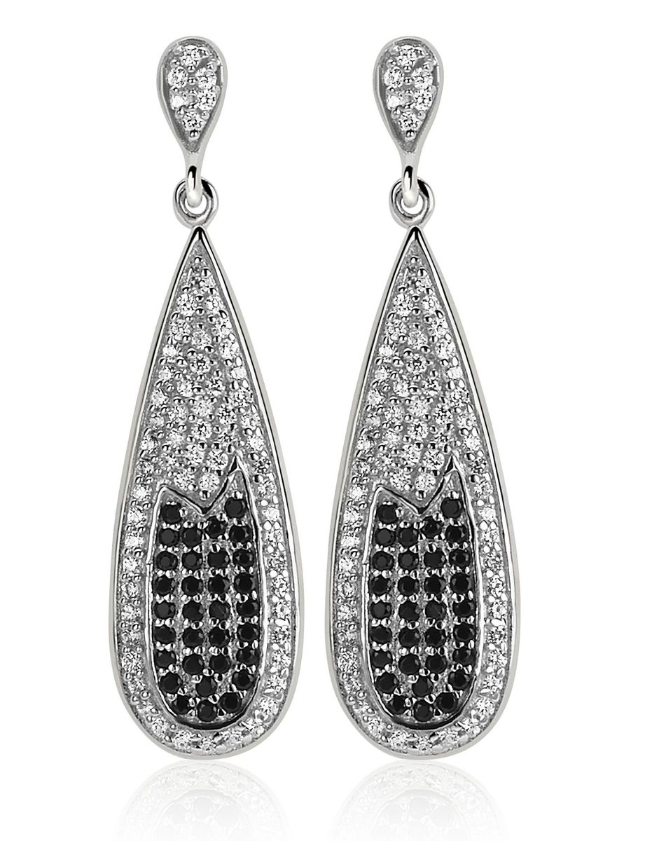 Orphelia Damen-Ohrhänger aus 925er Sterlingsilber – Silber ZO-5176