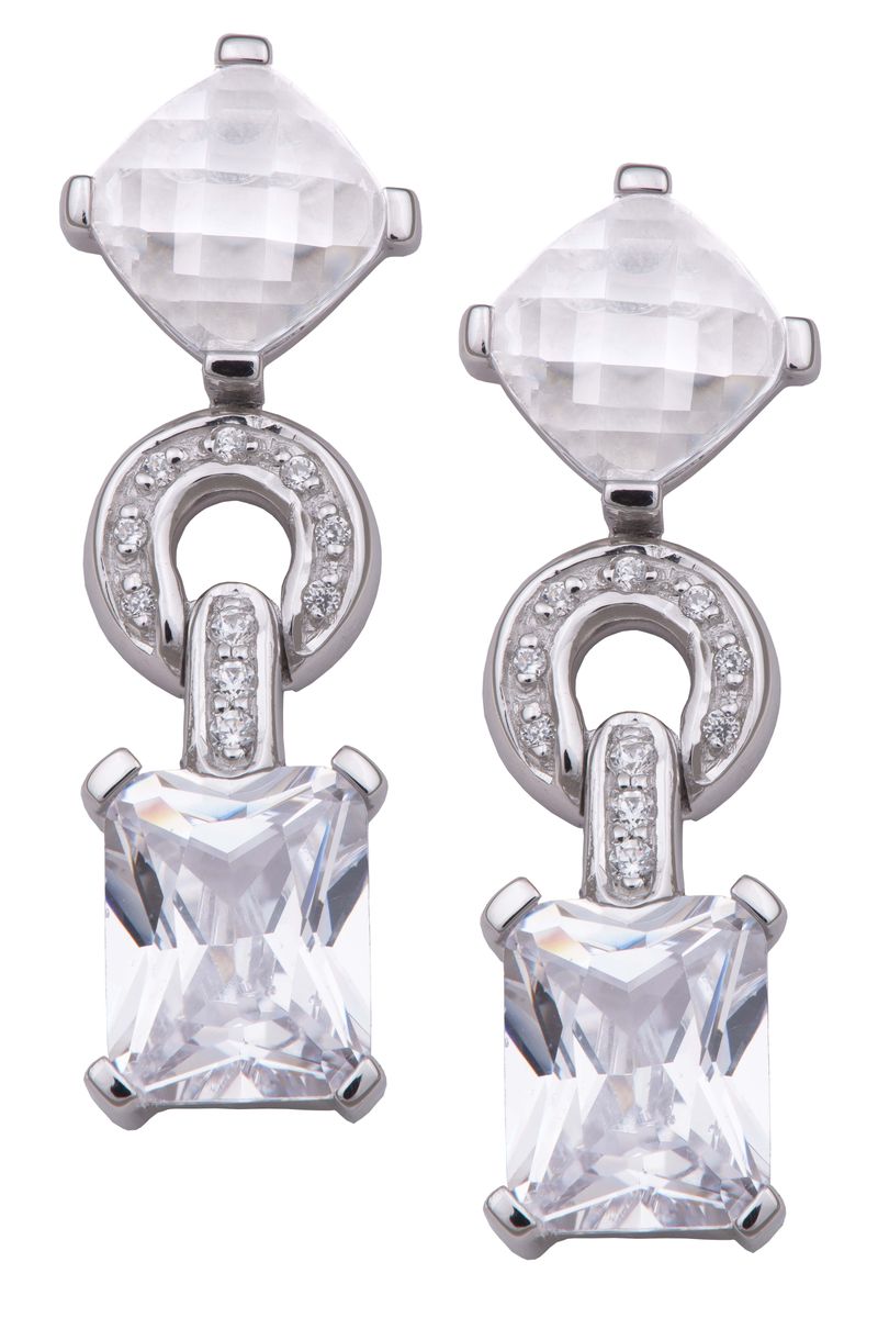 Orphelia Damen-Ohrhänger aus 925er Sterlingsilber – Silber ZO-5919
