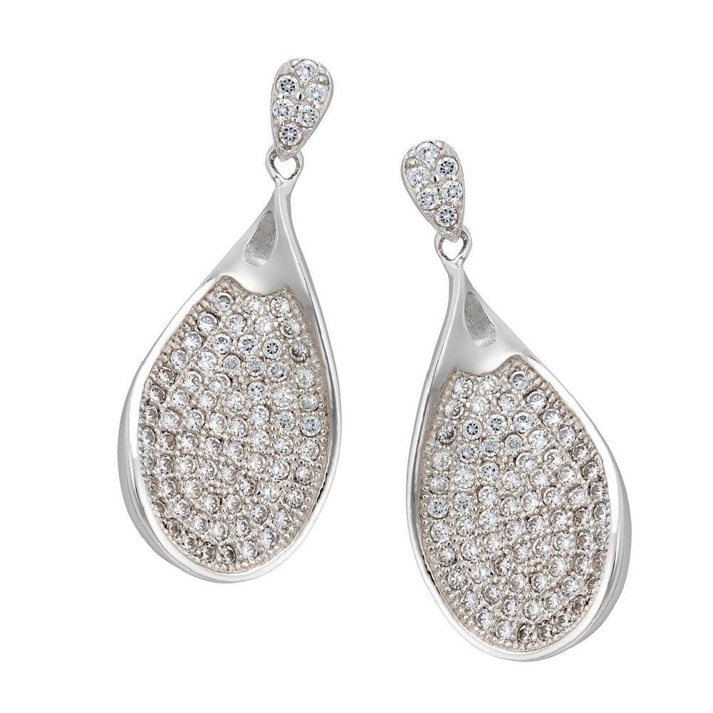 Orphelia Damen-Ohrhänger aus 925er Sterlingsilber – Silber ZO-5937
