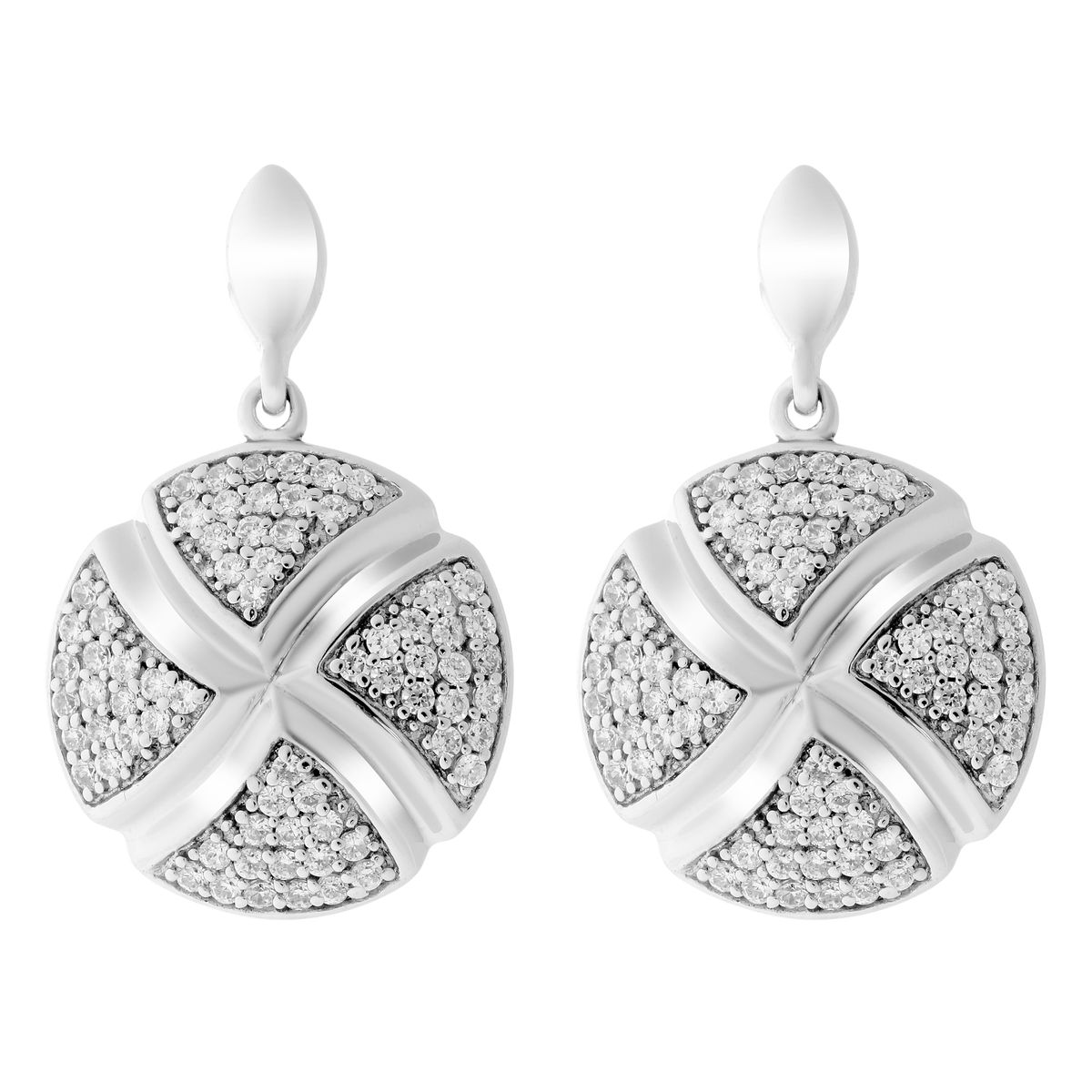 Orphelia Damen-Ohrhänger aus 925er Sterlingsilber – Silber ZO-6043
