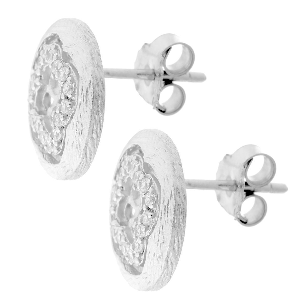Orphelia Ohrstecker für Damen, 925 Sterlingsilber, Silber ZO-5256