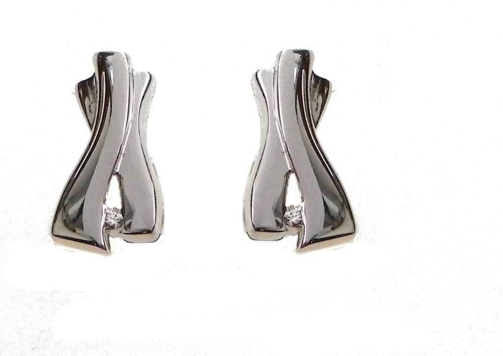 Orphelia Ohrstecker für Damen, 925 Sterlingsilber, Silber ZO-5683