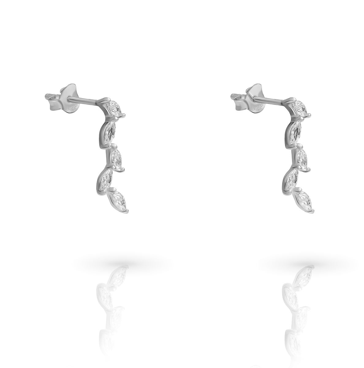 Schmuckset mit Marquise-Blättern