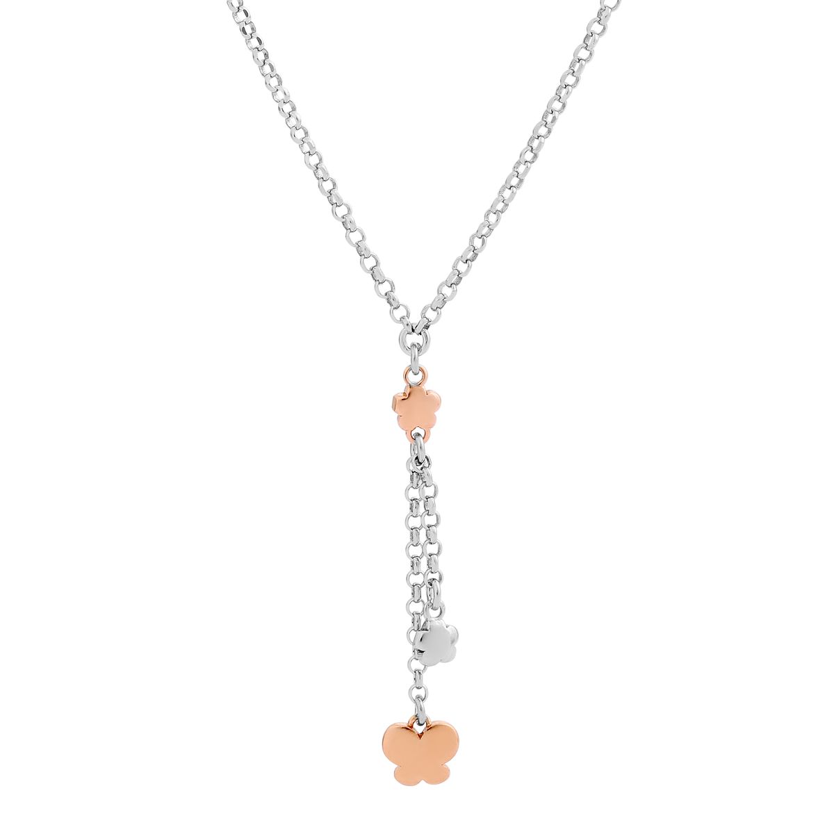 Schmuckset mit Schmetterling und Blume