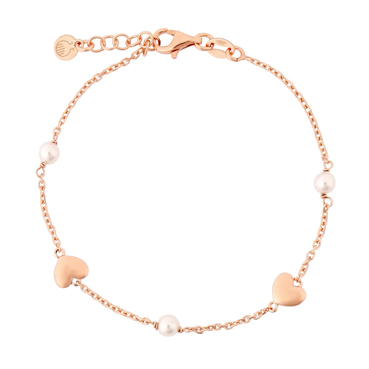 Nahara Herz- und Perlen-Schmuckset