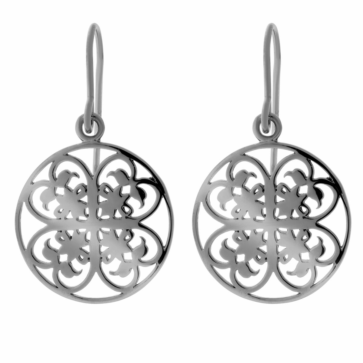 Filigranes Schmuckset mit Blumenmuster