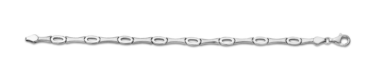 Elegantes Gliederschmuck-Set aus Silber