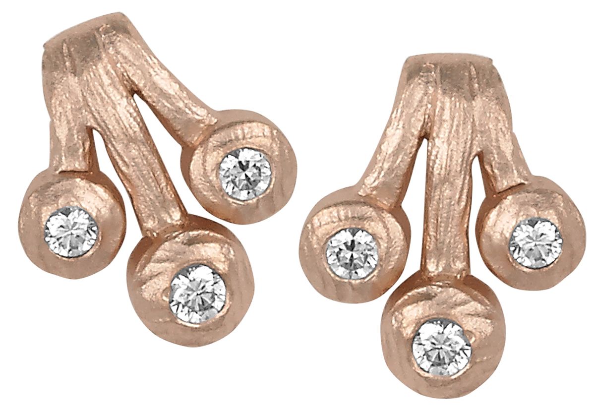 Organisches Schmuckset in Ast-Optik