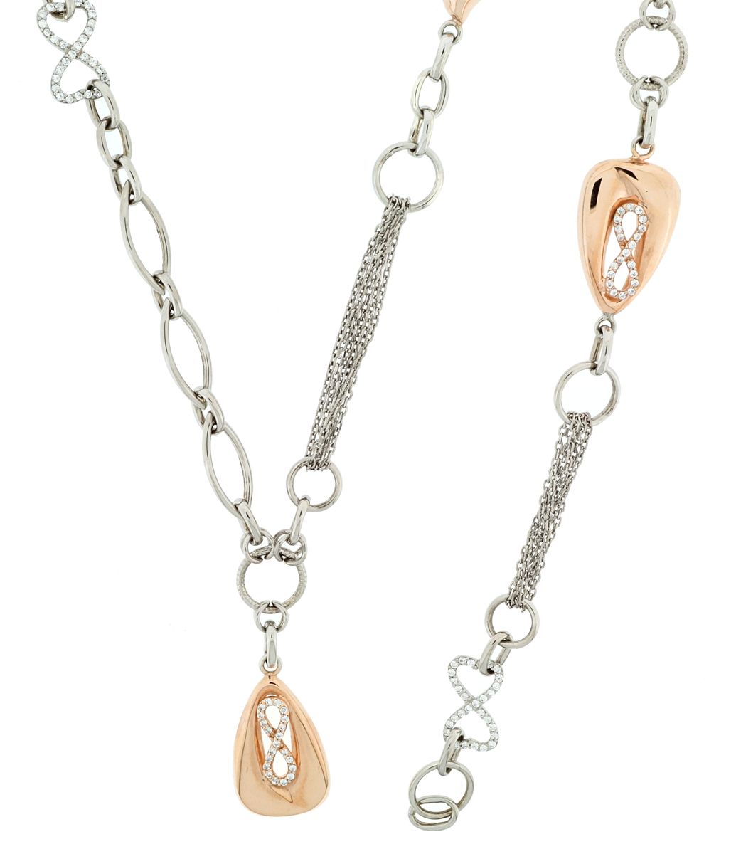 Schmuckset mit Unendlichkeitssymbol