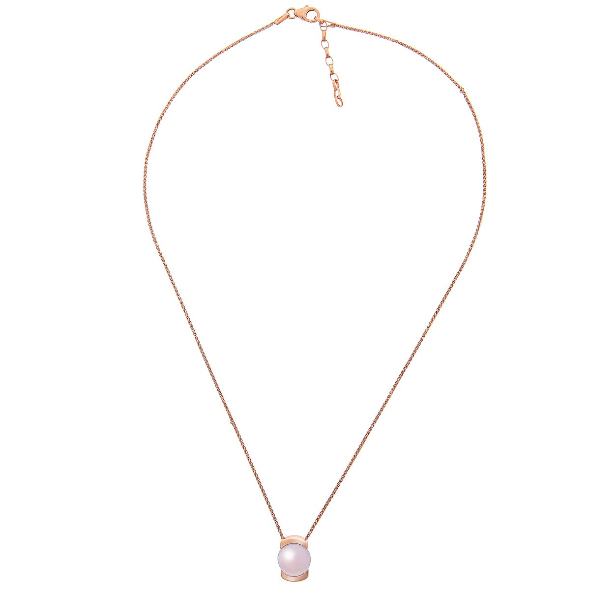 Elegante Halskette mit Perlenanhänger